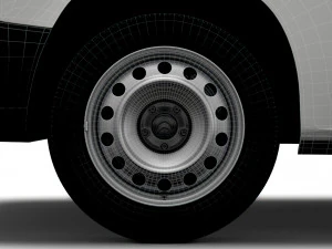citroen berlingo enterprise 2020 wheel 3D Model