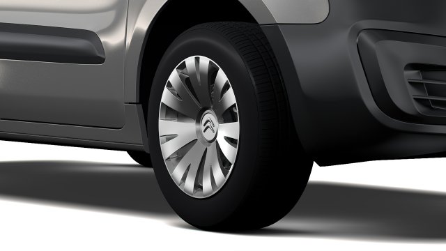 citroen berlingo van 2017 wheel 3D in 3DExport