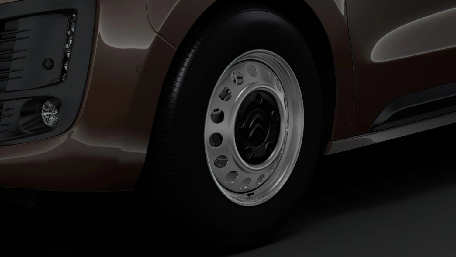 citroen dispatch 2020 wheel 3D Model .c4d .max .obj .3ds .fbx .stl .blend 