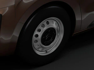 citroen dispatch 2020 wheel 3D Model