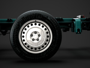 freightliner sprinter 2019 wheel Modelo 3D