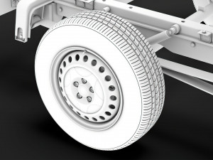 freightliner sprinter 2019 wheel Modelo 3D