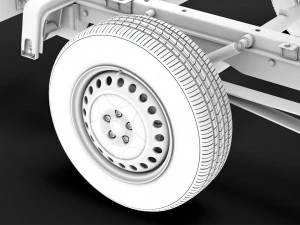 freightliner sprinter 2019 wheel 3D Model