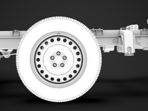freightliner sprinter 2019 wheel Modelo 3D