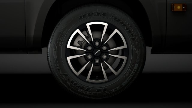 iveco daily van 2020 wheel Modelo 3D .c4d .max .obj .3ds .fbx .stl .blend 