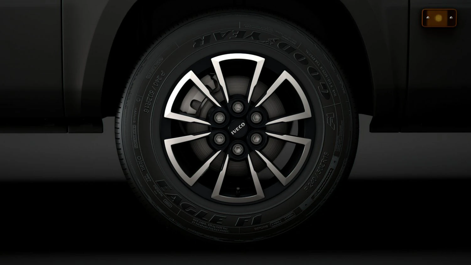 iveco daily van 2020 wheel 3D Model .c4d .max .obj .3ds .fbx .stl .blend 