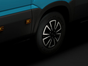 iveco daily van 2020 wheel Modelo 3D