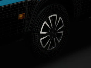 iveco daily van 2020 wheel 3D Model