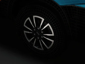 iveco daily van 2020 wheel 3D Model