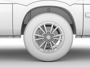 iveco daily van 2020 wheel 3D Model