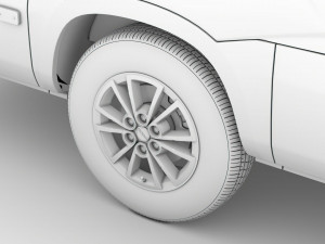 iveco daily van 2020 wheel Modelo 3D