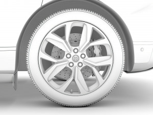 jaguar i pace ev400 adw hse 2019 wheel 3D 模型