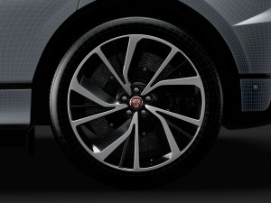 jaguar i pace ev400 adw s 2019 wheel 3D Модель