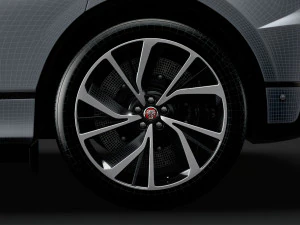 jaguar i pace ev400 adw s 2019 roda Modelo 3D