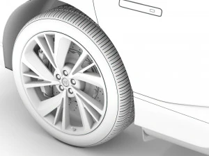 jaguar i pace ev400 adw s 2019 roda Modelo 3D