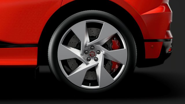 jaguar i pace ev400 adw se 2019 wheel 3D Модель .c4d .max .obj .3ds .fbx .stl .blend 