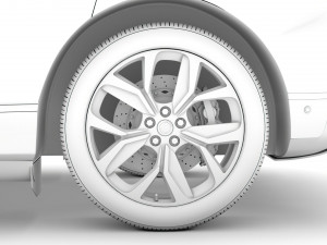 lister i pace ev400 adw hse 2019 wheel 3D मॉडल