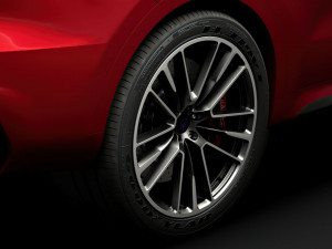 maserati levante trofeo launch edition 2020 wheel 3D Модель