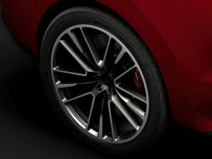 maserati levante trofeo launch edition 2020 wheel 3D Модель