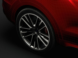 maserati levante trofeo launch edition 2020 wheel 3D Модель