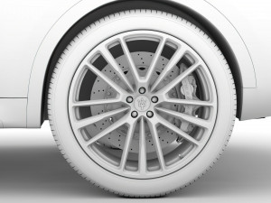 maserati levante trofeo launch edition 2020 wheel 3D Модель