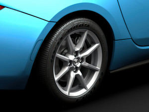 mazda mx 5 arctic 2020 wheel 3D Модель