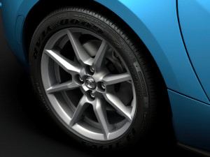 mazda mx 5 arctic 2020 wheel 3D Модель