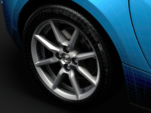 mazda mx 5 arctic 2020 wheel 3D Модель