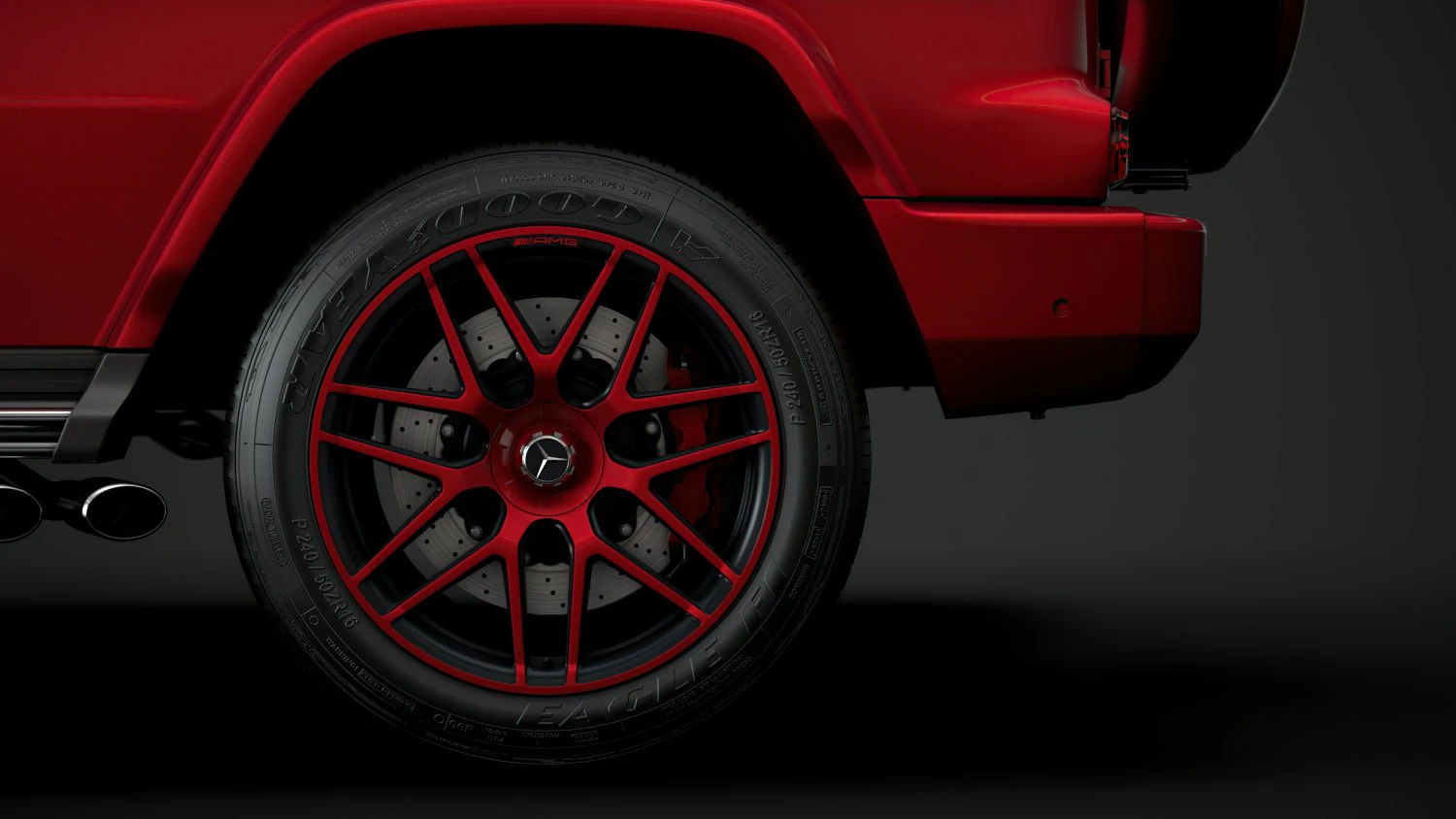 mercedes amg g 63 2020 wheel 3D Model .c4d .max .obj .3ds .fbx .stl .blend 