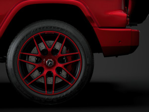 mercedes amg g 63 2020 wheel 3D Model