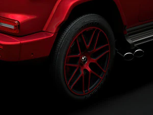 mercedes amg g 63 2020 wheel 3D Model