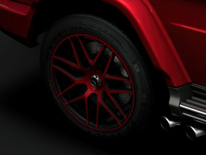 mercedes amg g 63 2020 wheel 3D 모델