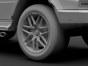 mercedes amg g 63 edition 1 2019 wheel 3Dモデル