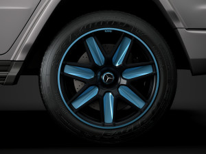 mercedes benz eqg 2022 wheel 3D Model