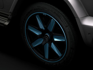 mercedes benz eqg 2022 wheel 3D 模型