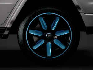 mercedes benz eqg 2022 wheel 3D Model