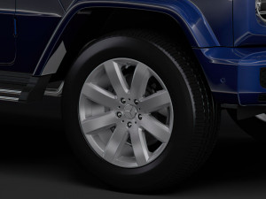 mercedes benz g 350d 2019 wheel 3D Modell