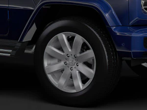 mercedes benz g 350d 2019 wheel 3D Model