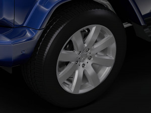 mercedes benz g 350d 2019 wheel 3D Modell