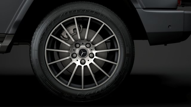 mercedes benz g 550 2020 wheel 3D Модель .c4d .max .obj .3ds .fbx .stl .blend 