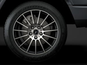 mercedes benz g 550 2020 wheel 3D Model