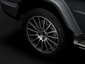 mercedes benz g 550 2020 wheel 3D Модель