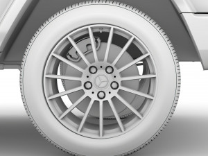 mercedes benz g 550 2020 wheel 3D Модель