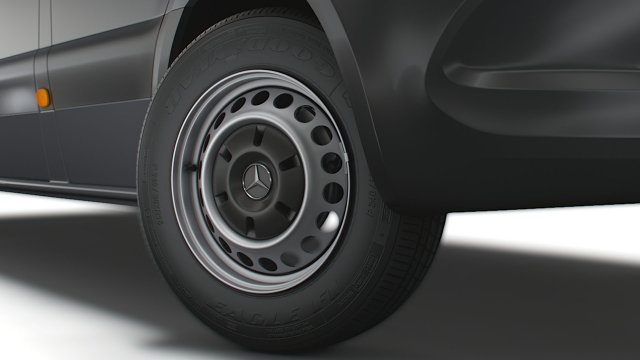 mercedes benz sprinter 2020 wheel 3D-Modell .c4d .max .obj .3ds .fbx .stl .blend 