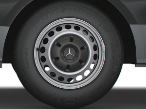 mercedes benz sprinter 2020 wheel 3D-Modell