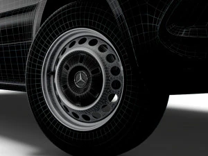 mercedes benz sprinter 2020 wheel 3D Model