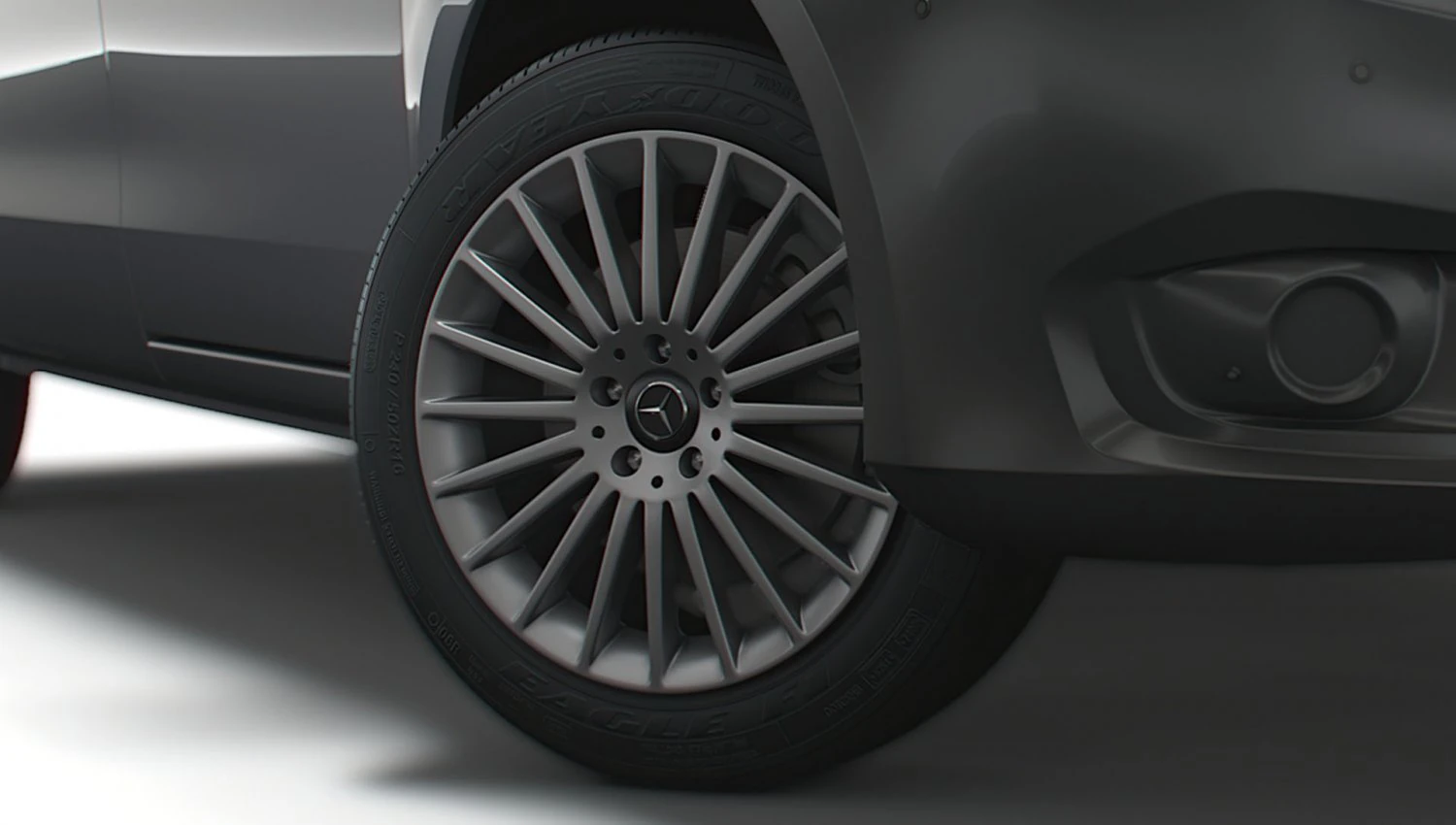 mercedes benz vito premium 2020 wheel 3D Model .c4d .max .obj .3ds .fbx .stl .blend 