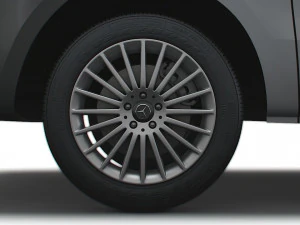 mercedes benz vito premium 2020 wheel 3D Model