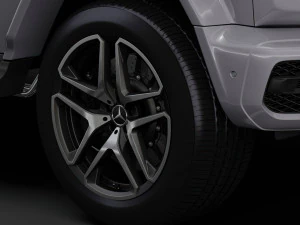 mercedes-amg g 63 night package 2018 руль 3D Модель