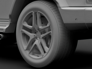 mercedes-amg g 63 night packet 2018 wheel 3Dモデル